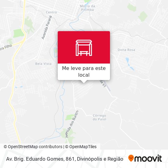 Av. Brig. Eduardo Gomes, 861 mapa
