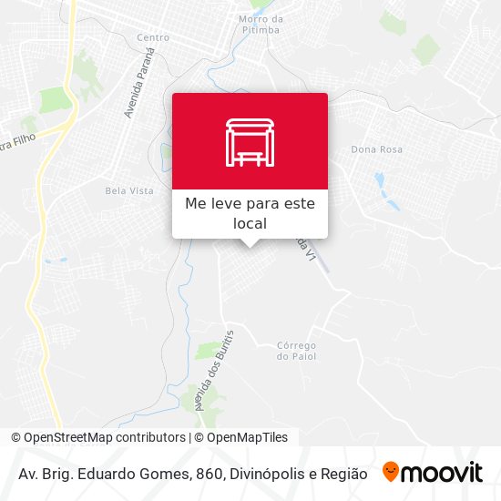 Av. Brig. Eduardo Gomes, 860 mapa