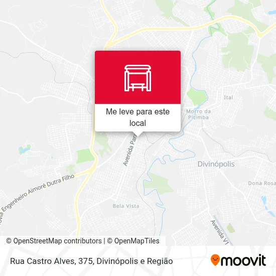 Rua Castro Alves, 375 mapa