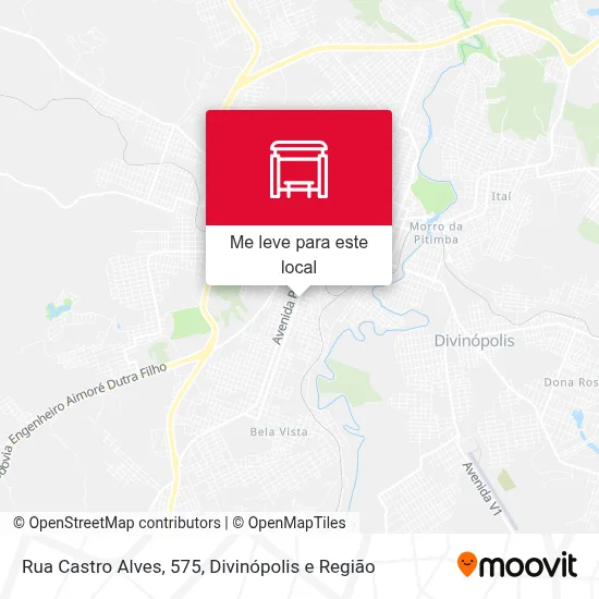 Rua Castro Alves, 575 mapa