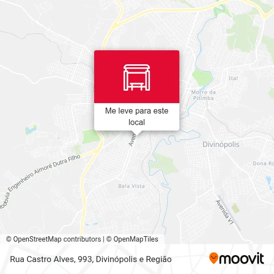 Rua Castro Alves, 993 mapa