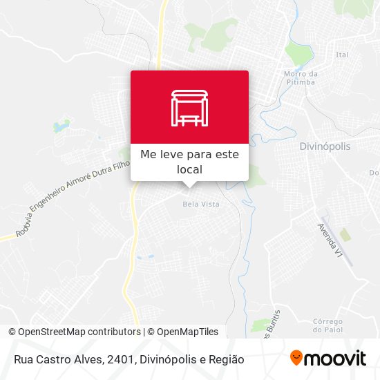Rua Castro Alves, 2401 mapa