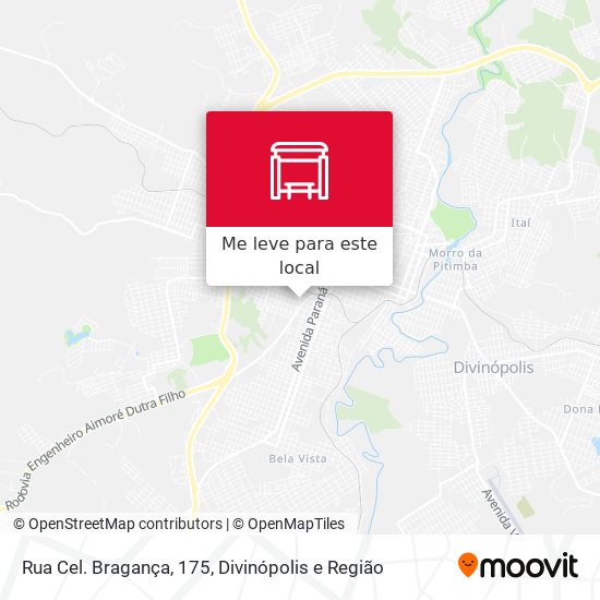 Rua Cel. Bragança, 175 mapa
