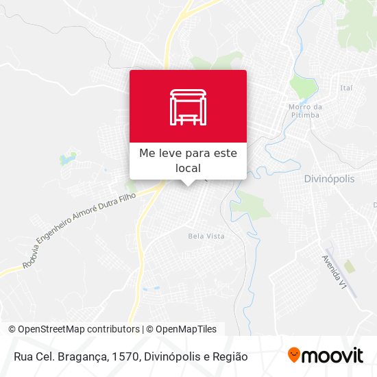 Rua Cel. Bragança, 1570 mapa