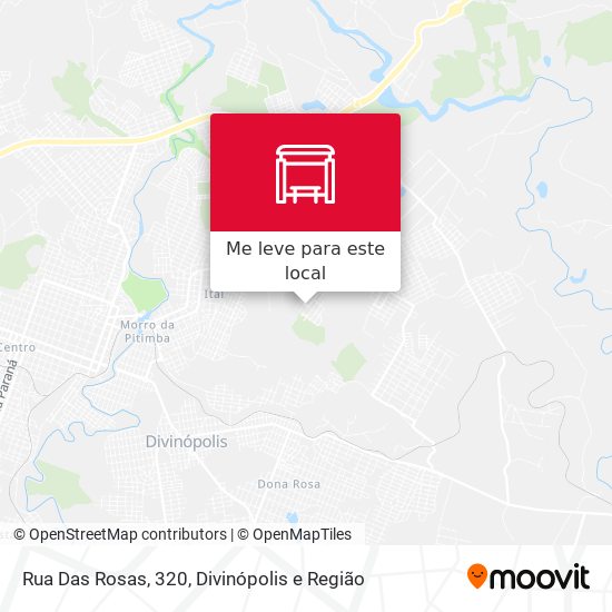 Rua Das Rosas, 320 mapa