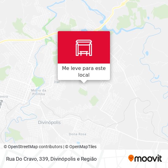Rua Do Cravo, 339 mapa