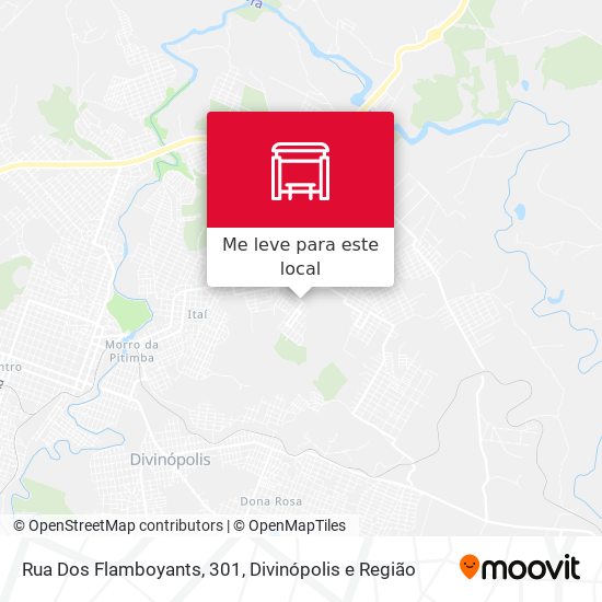 Rua Dos Flamboyants, 301 mapa
