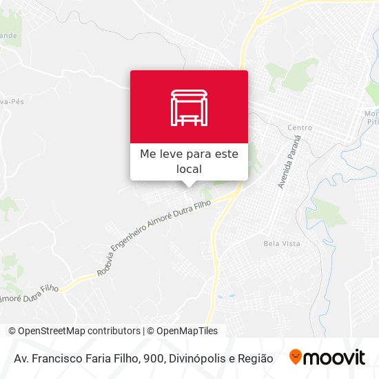 Av. Francisco Faria Filho, 900 mapa