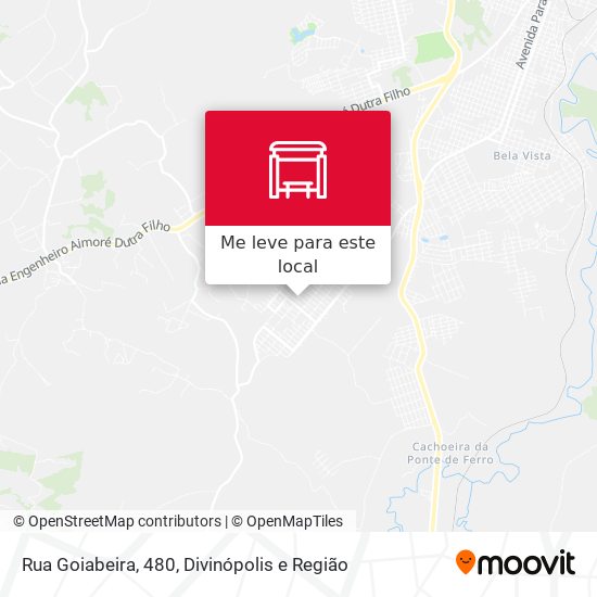 Rua Goiabeira, 480 mapa