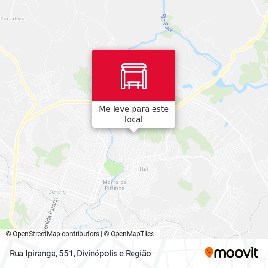Rua Ipiranga, 551 mapa