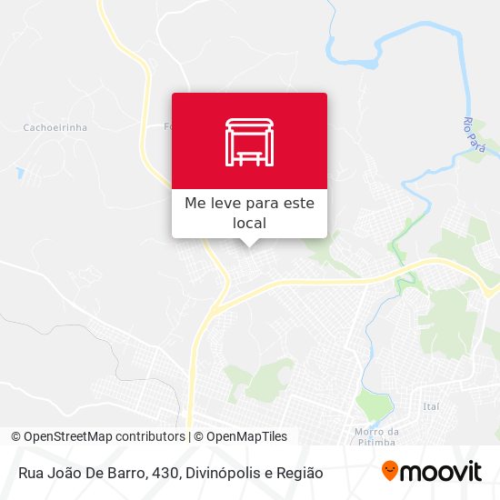 Rua João De Barro, 430 mapa