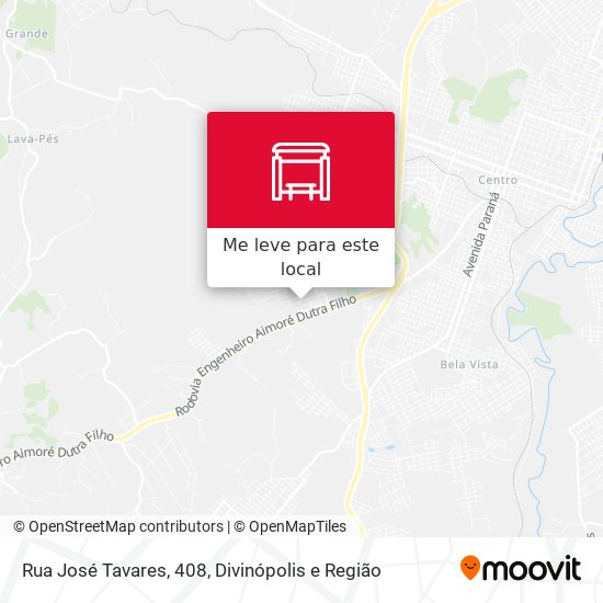 Rua José Tavares, 408 mapa