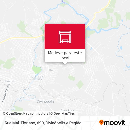 Rua Mal. Floriano, 690 mapa