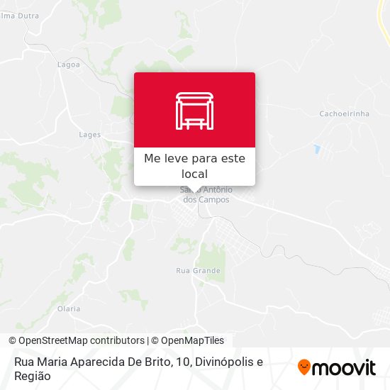 Rua Maria Aparecida De Brito, 10 mapa