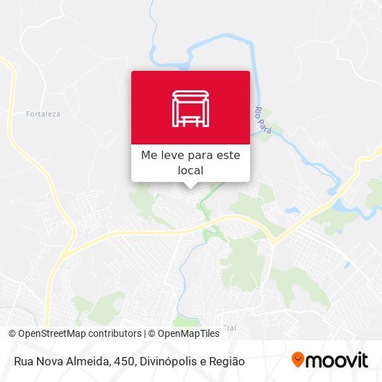 Rua Nova Almeida, 450 mapa