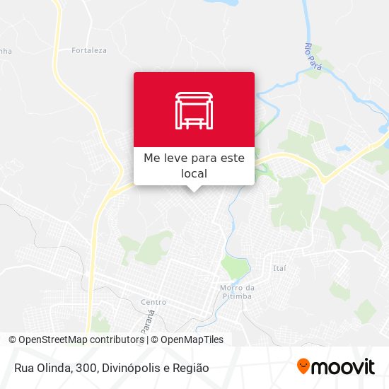 Rua Olinda, 300 mapa