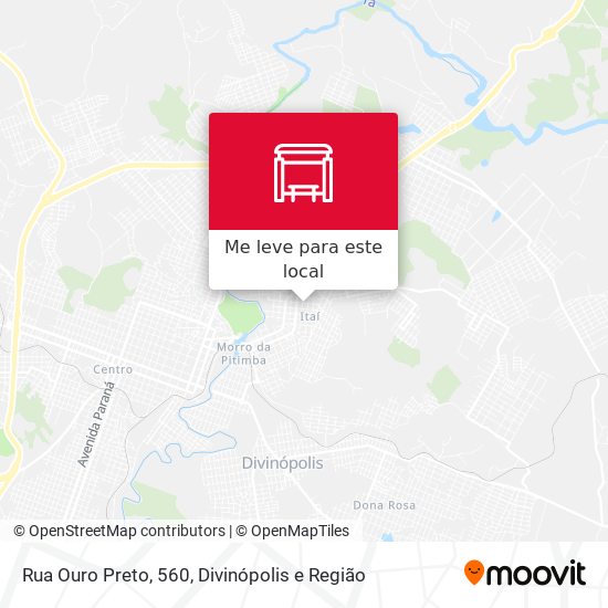 Rua Ouro Preto, 560 mapa