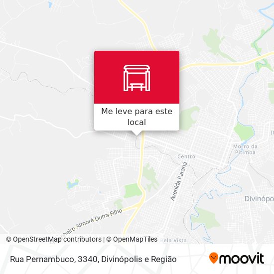 Rua Pernambuco, 3340 mapa