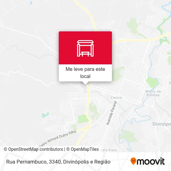 Rua Pernambuco, 3340 mapa