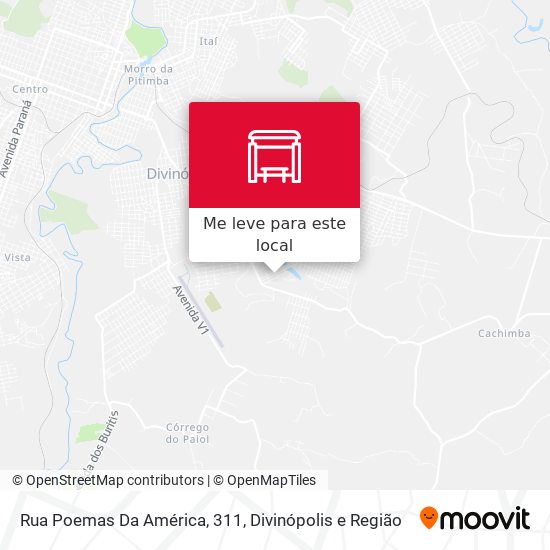 Rua Poemas Da América, 311 mapa