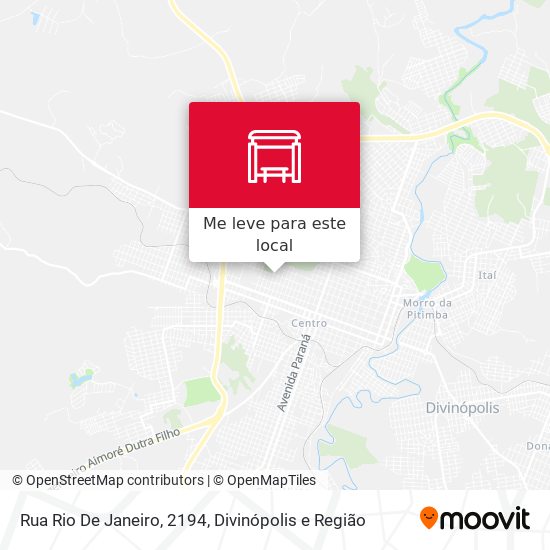 Rua Rio De Janeiro, 2194 mapa