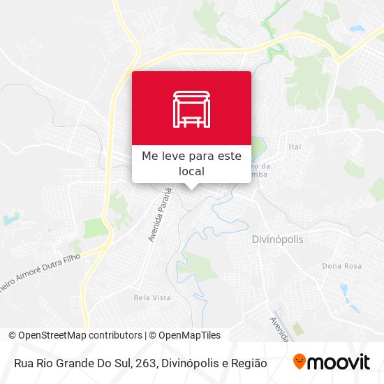 Rua Rio Grande Do Sul, 263 mapa