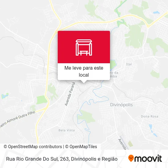 Rua Rio Grande Do Sul, 263 mapa