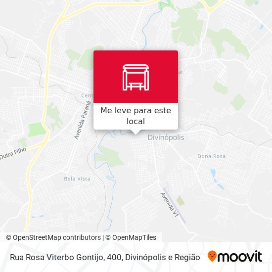 Rua Rosa Viterbo Gontijo, 400 mapa