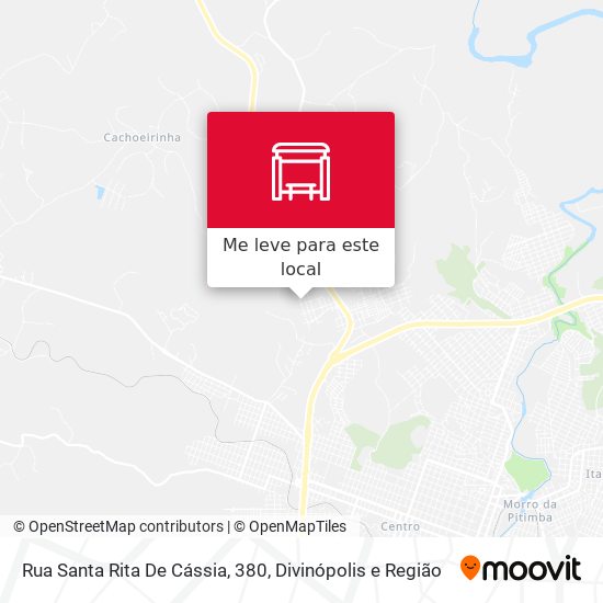 Rua Santa Rita De Cássia, 380 mapa