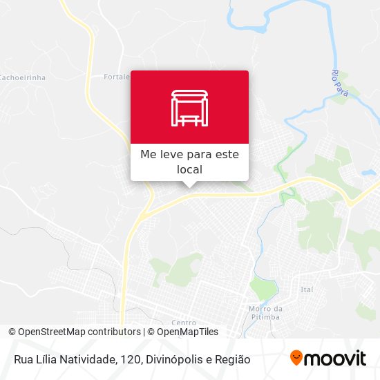 Rua Lília Natividade, 120 mapa
