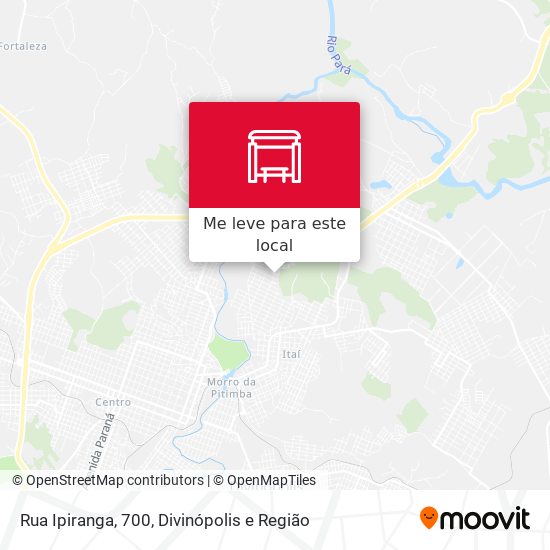 Rua Ipiranga, 700 mapa