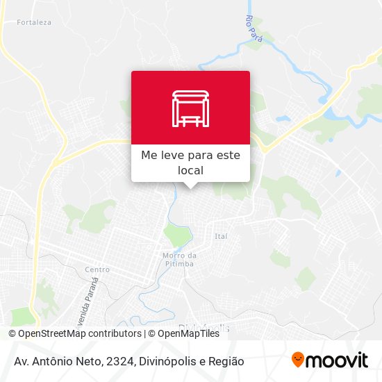 Av. Antônio Neto, 2324 mapa