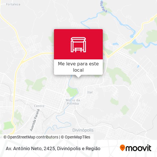Av. Antônio Neto, 2425 mapa