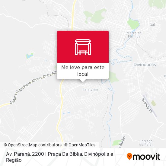 Av. Paraná, 2200 | Praça Da Bíblia mapa