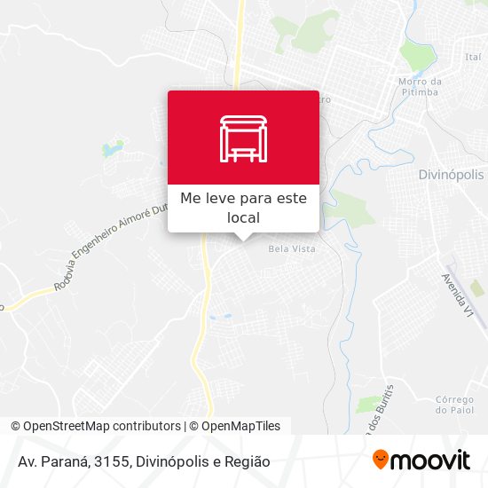 Av. Paraná, 3155 mapa