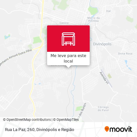 Rua La Paz, 260 mapa