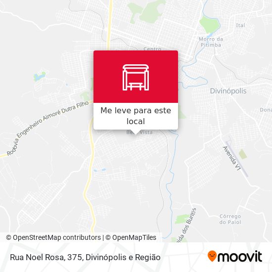 Rua Noel Rosa, 375 mapa