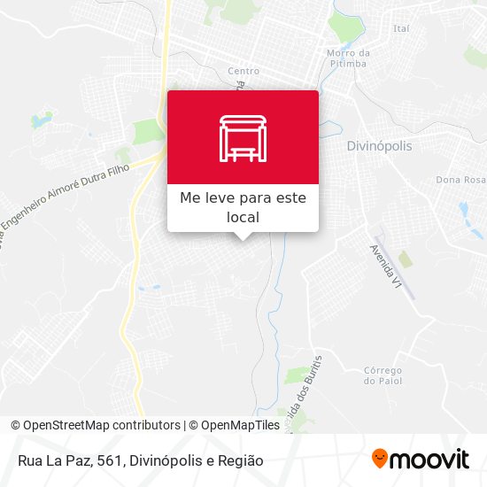 Rua La Paz, 561 mapa