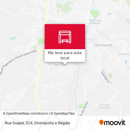 Rua Guapé, 324 mapa