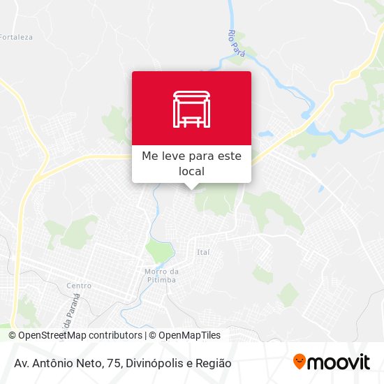 Av. Antônio Neto, 75 mapa