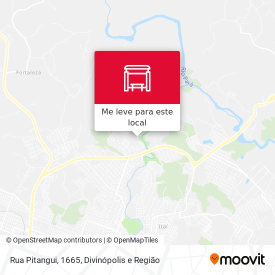 Rua Pitangui, 1665 mapa