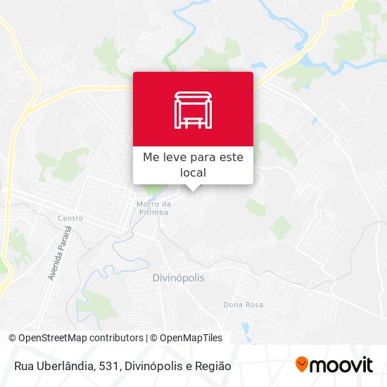 Rua Uberlândia, 531 mapa