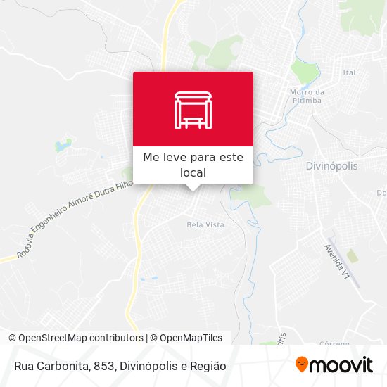 Rua Carbonita, 853 mapa