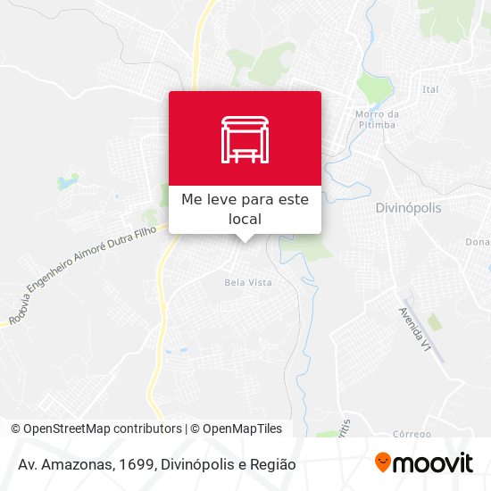Av. Amazonas, 1699 mapa