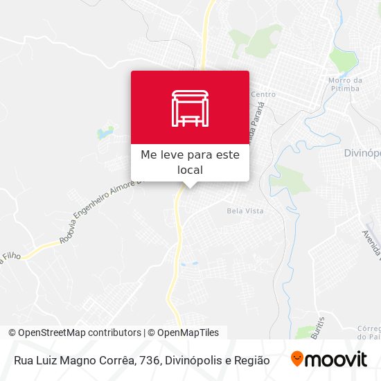 Rua Luiz Magno Corrêa, 736 mapa