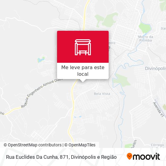 Rua Euclides Da Cunha, 871 mapa