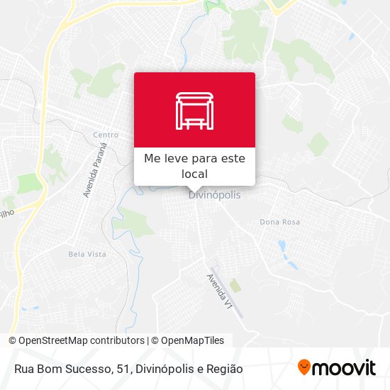 Rua Bom Sucesso, 51 mapa