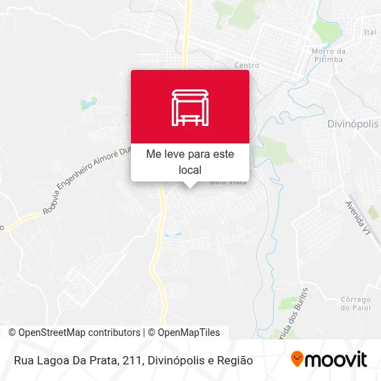 Rua Lagoa Da Prata, 211 mapa