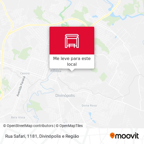 Rua Safari, 1181 mapa