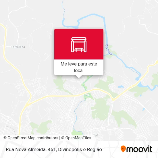 Rua Nova Almeida, 461 mapa